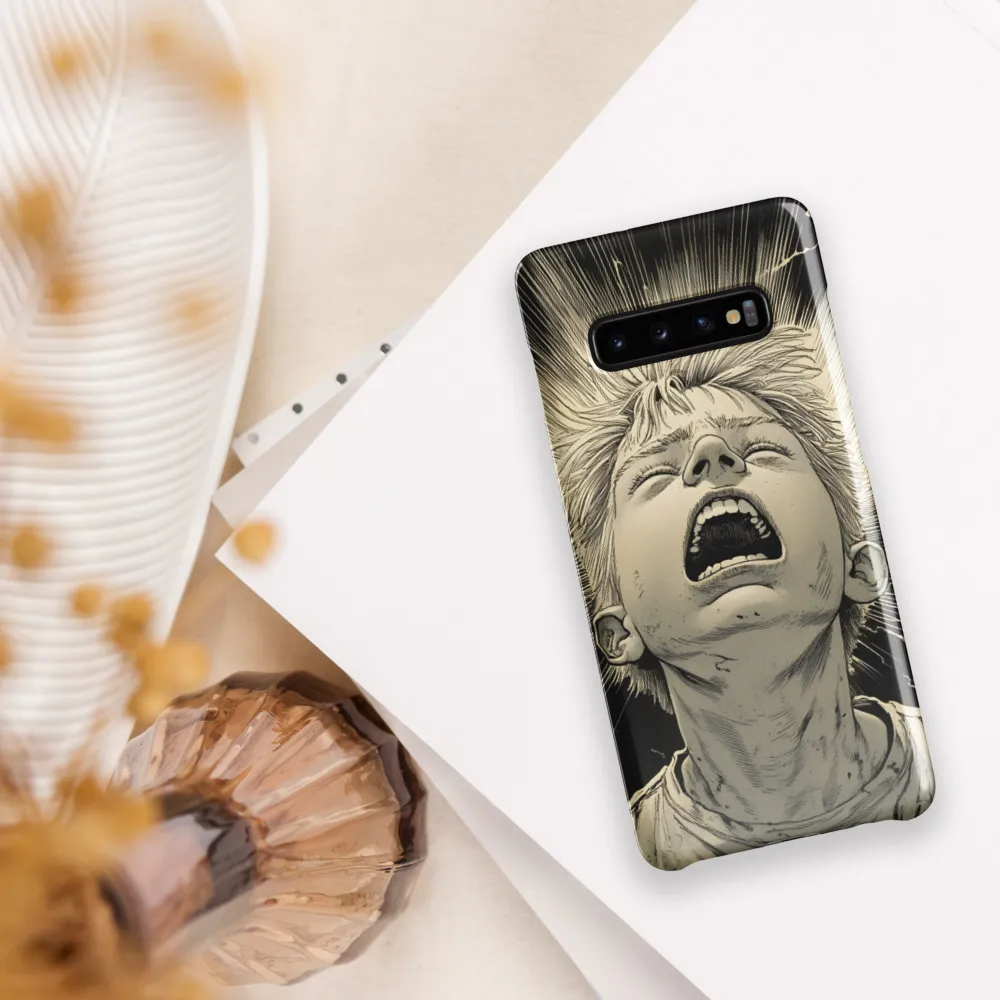 Echoes of Anguish | Phone Case |  S10 Plus | Snap Case | Glossy