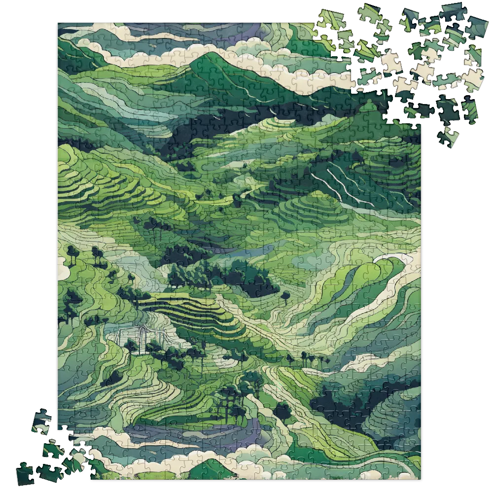 Harmony of the Lush Landscape