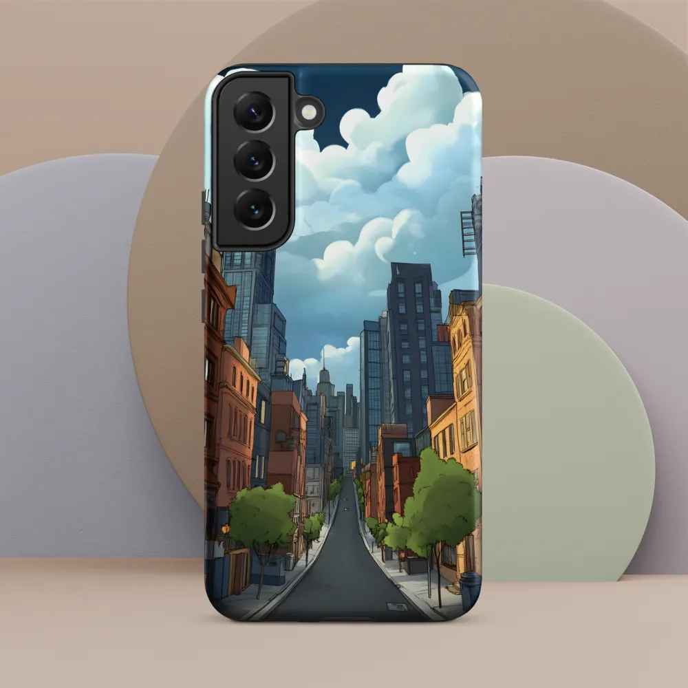 Urban Serenity: A Digital Cityscape