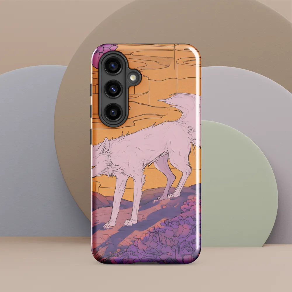 Whispers of the Violet Dawn | Phone Case |  S24 | Tough Case | Glossy
