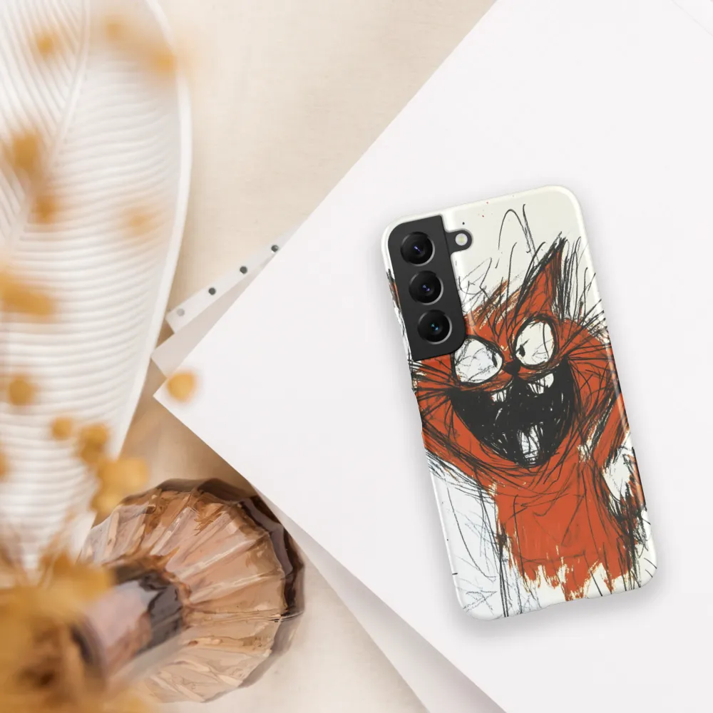 Joyful Cat Creation | Phone Case |  S22 | Snap Case | Matte