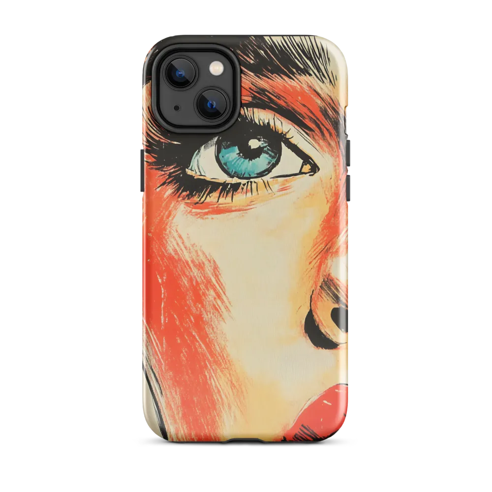 Intense Gaze: A Pop Art Portrait