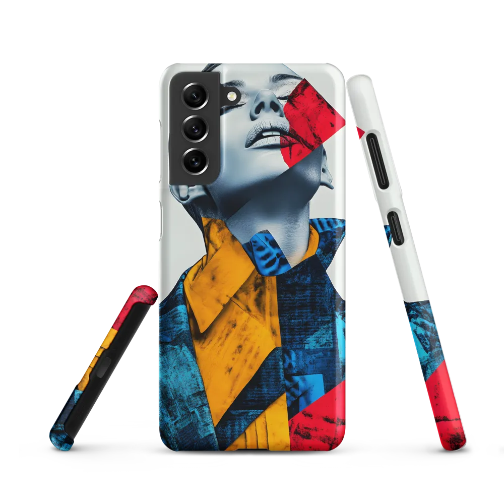 Fragmented Confidence: A Surreal Fashion Portrait