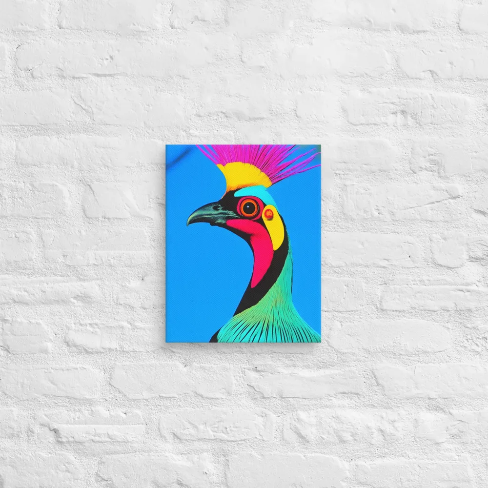 Whimsical Avian Portrait | Canvas | 11″×14″