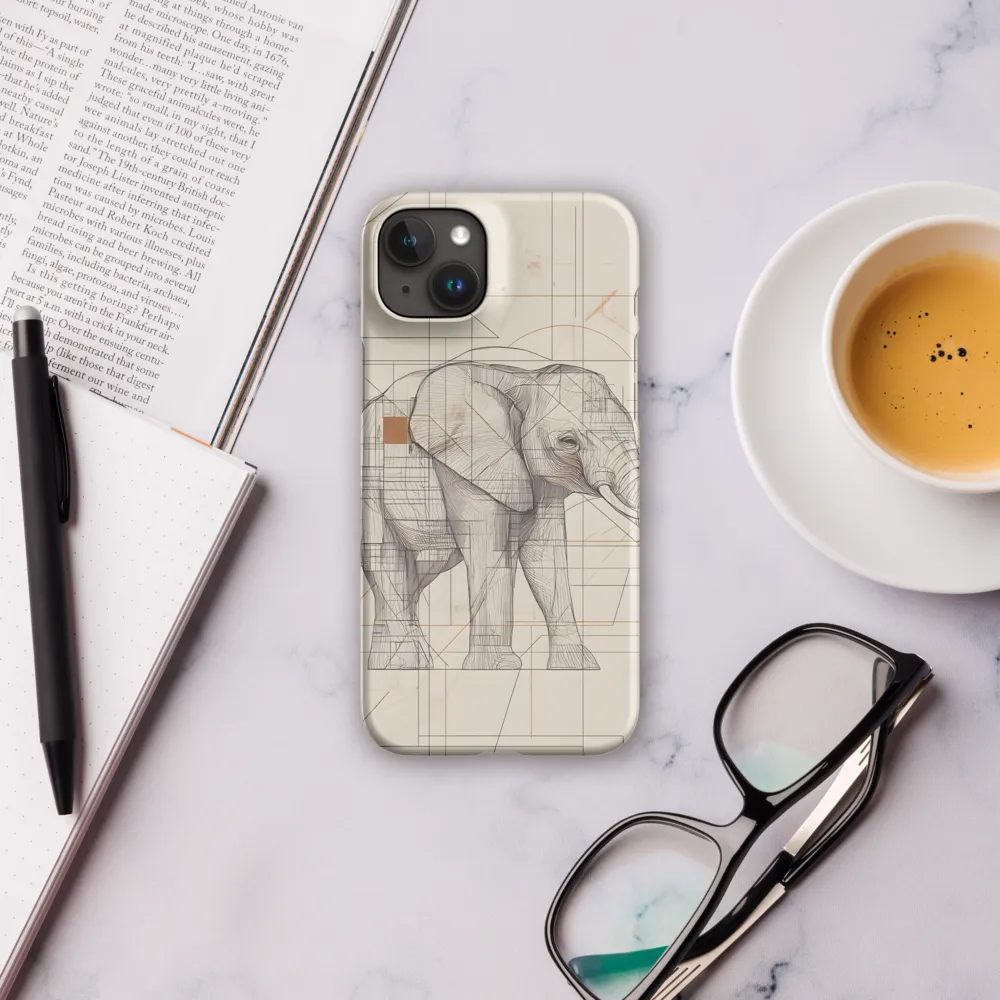 Geometric Elegance: The Steel Elephant