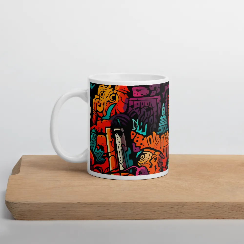 Vibrant Urban Surrealism | Mugs | Multiple Sizes & Colors