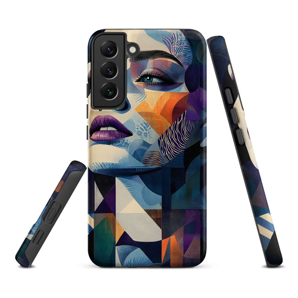 Fragmented Mystery: A Modern Portrait