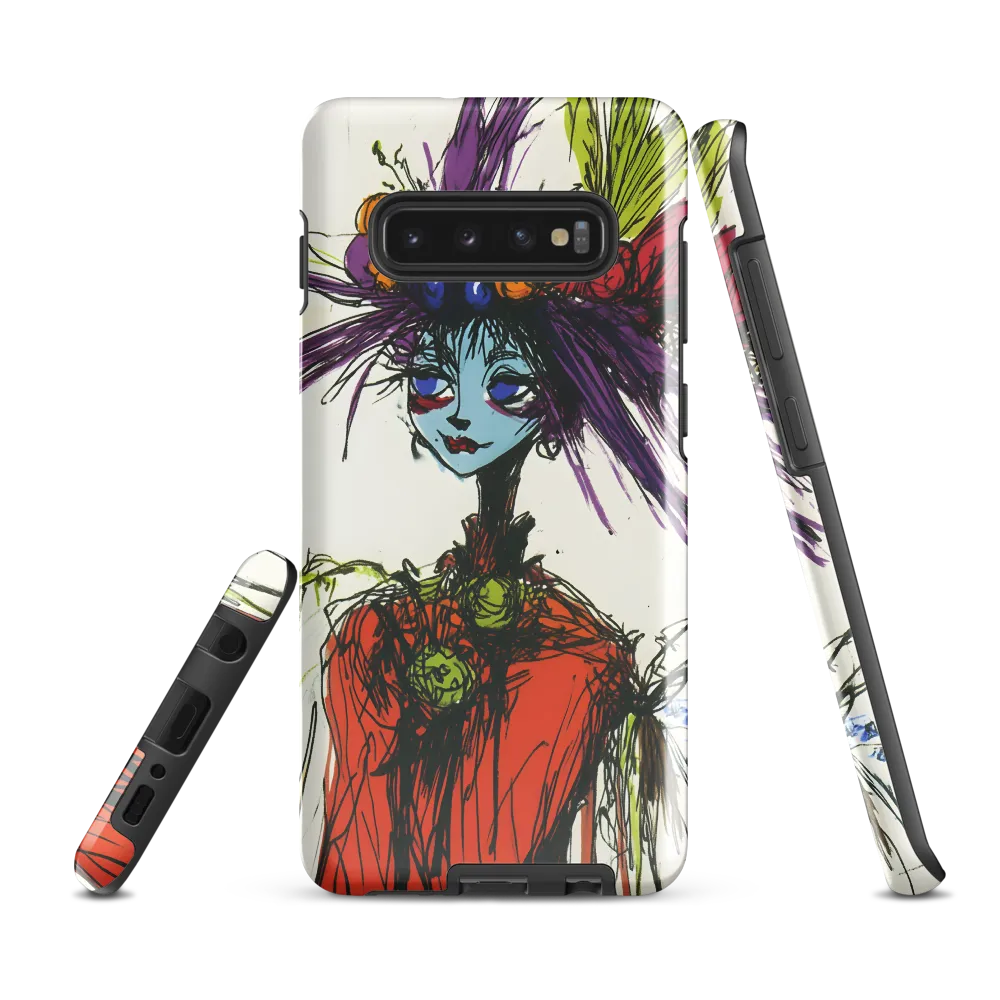 Whimsical Harvest | Phone Case |  S10 Plus | Tough Case | Glossy