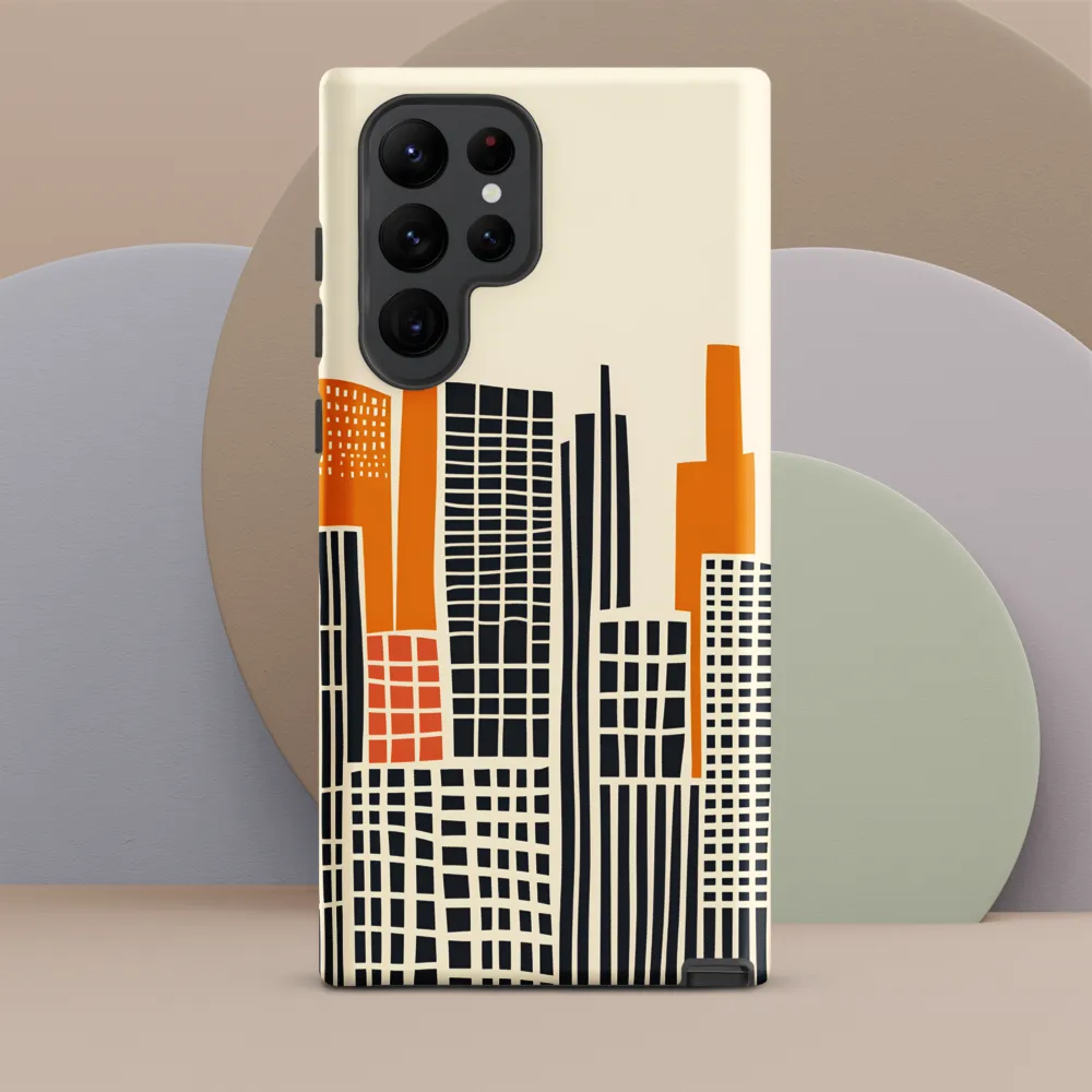 Urban Rhythms: A Graphic Cityscape