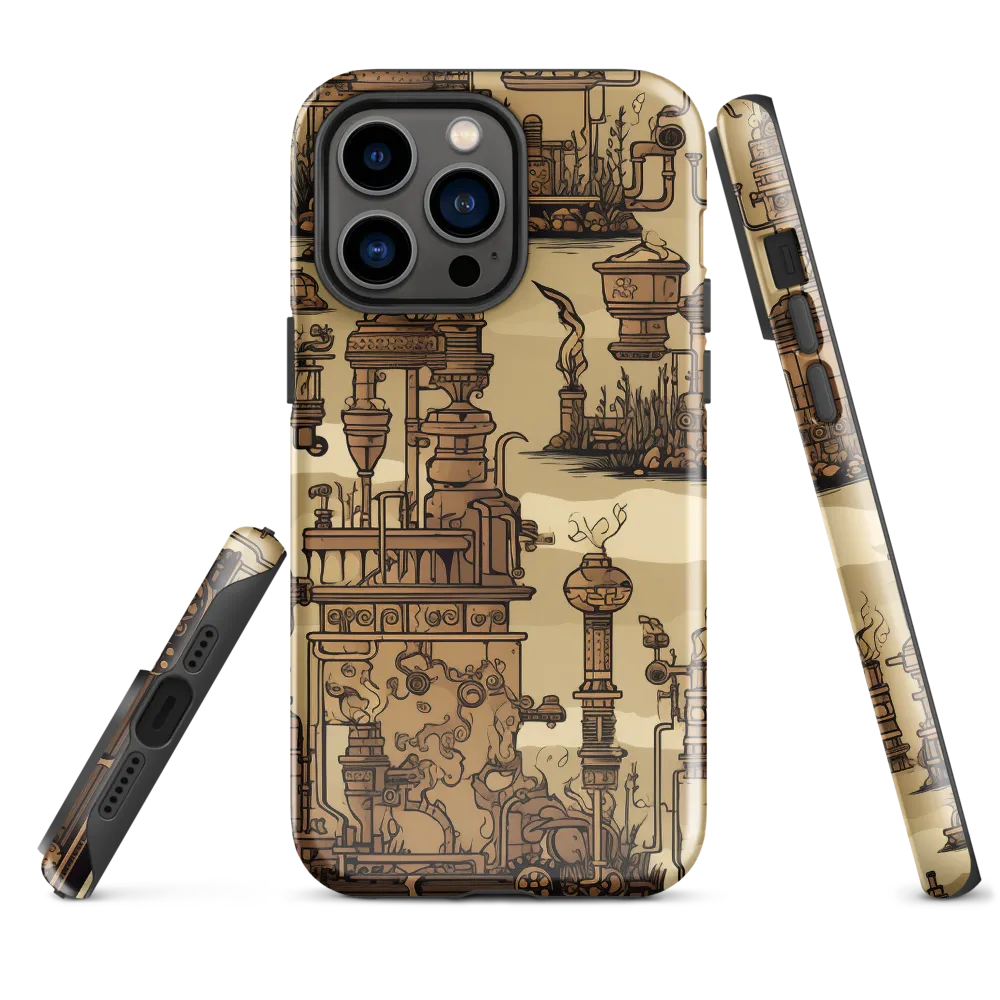 Whimsical Industrial Landscape