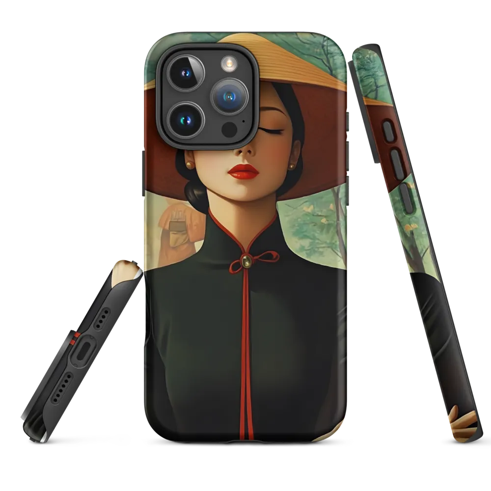 Elegance in Tranquility | Phone Case |  16 Pro Max | Tough Case | Matte