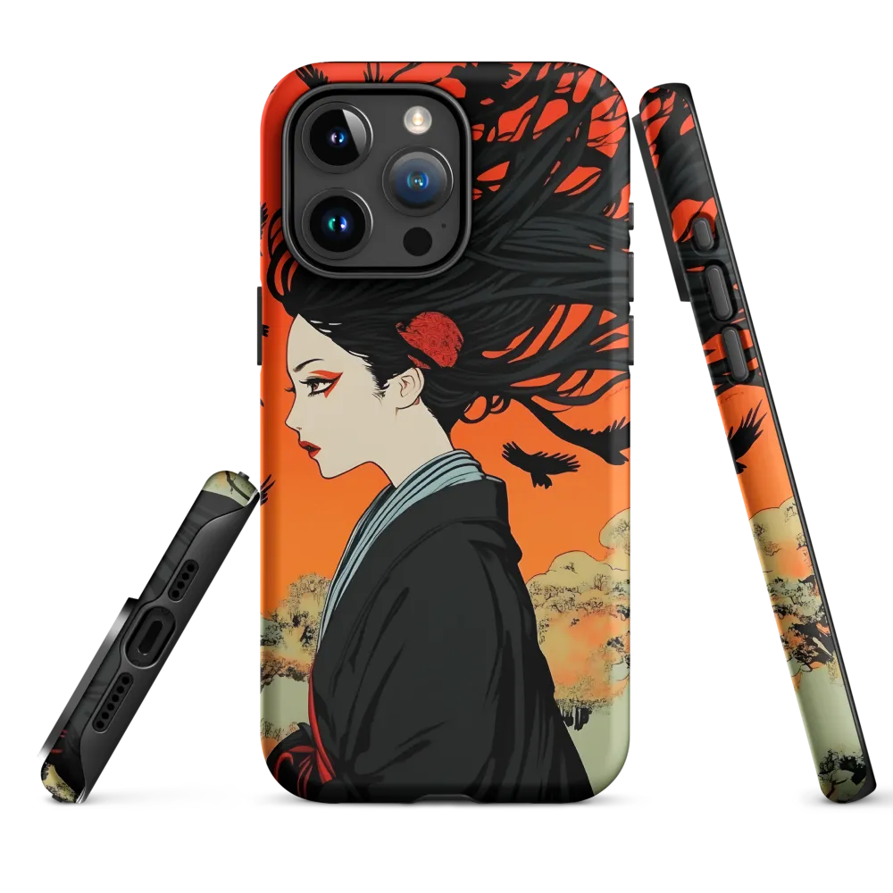 Whispers of Shadows | Phone Case |  15 Pro Max | Tough Case | Matte