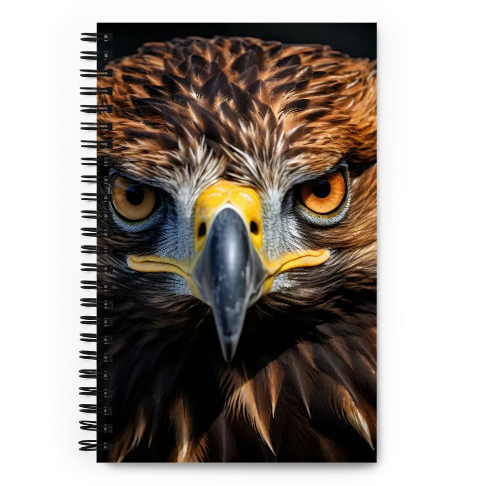 The Intensity of the Eagle | Spiral Notebook