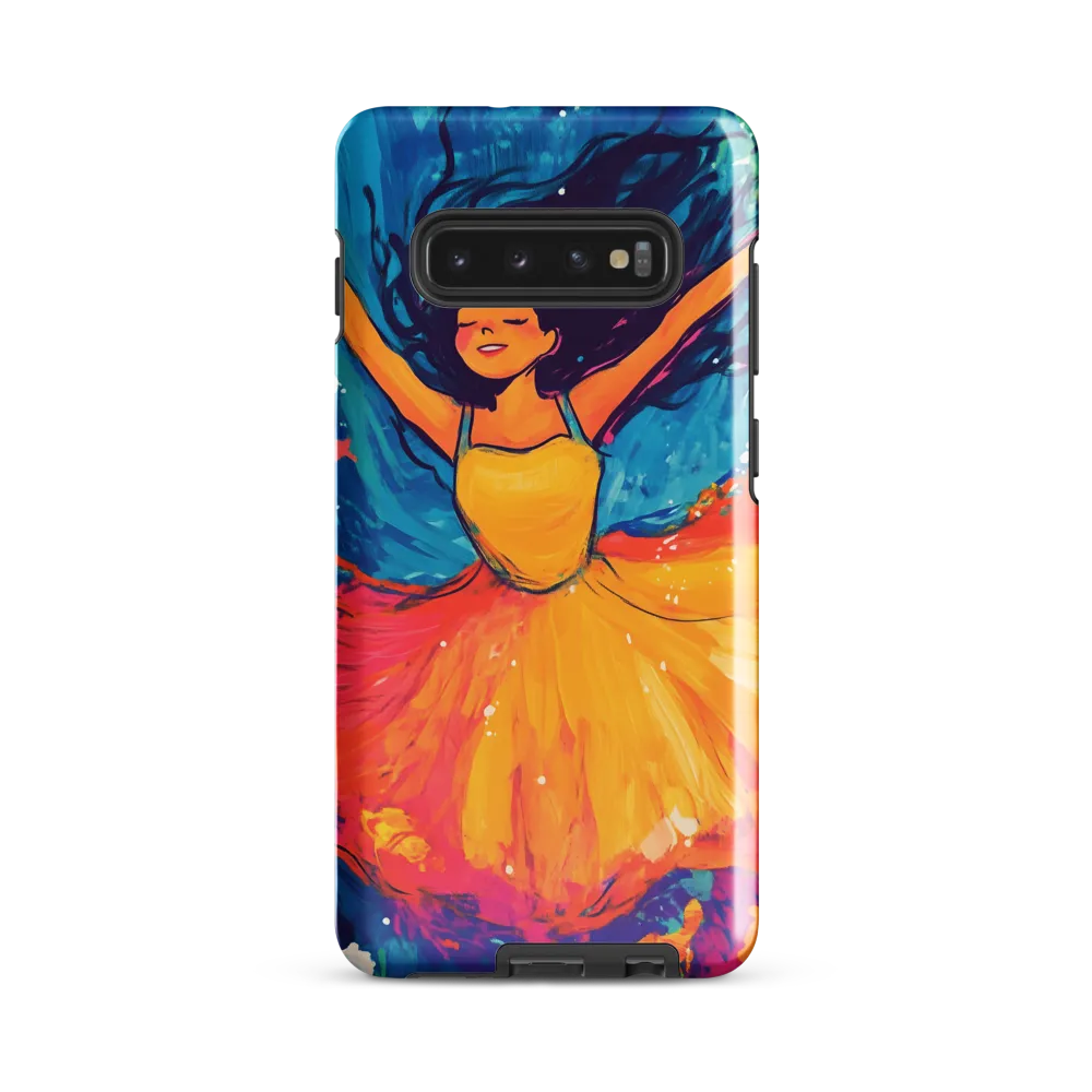 Dancing Through the Waves | Phone Case |  S10 Plus | Tough Case | Glossy