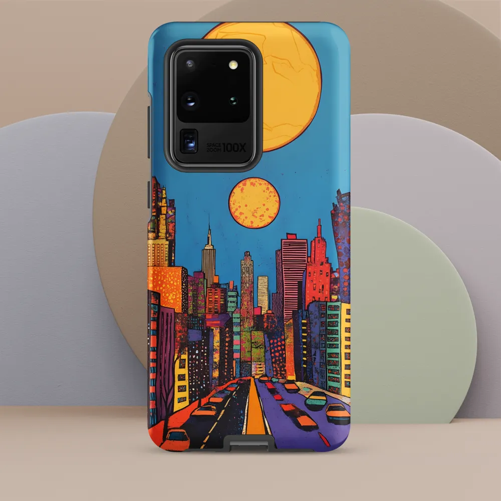 Urban Vibrance: A Pop Art Cityscape