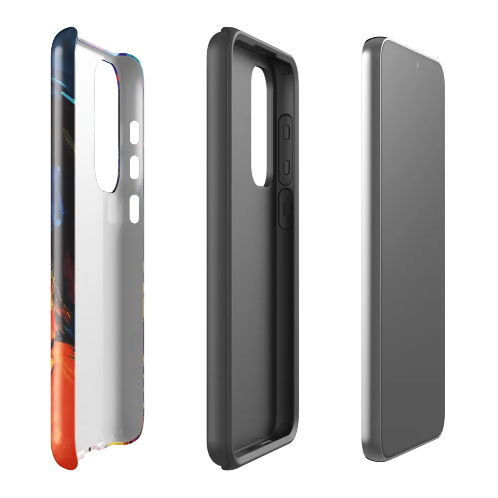 Vibrant Companions: An Expression of Canine Spirit | Phone Case |  S23 Plus | Tough Case | Glossy