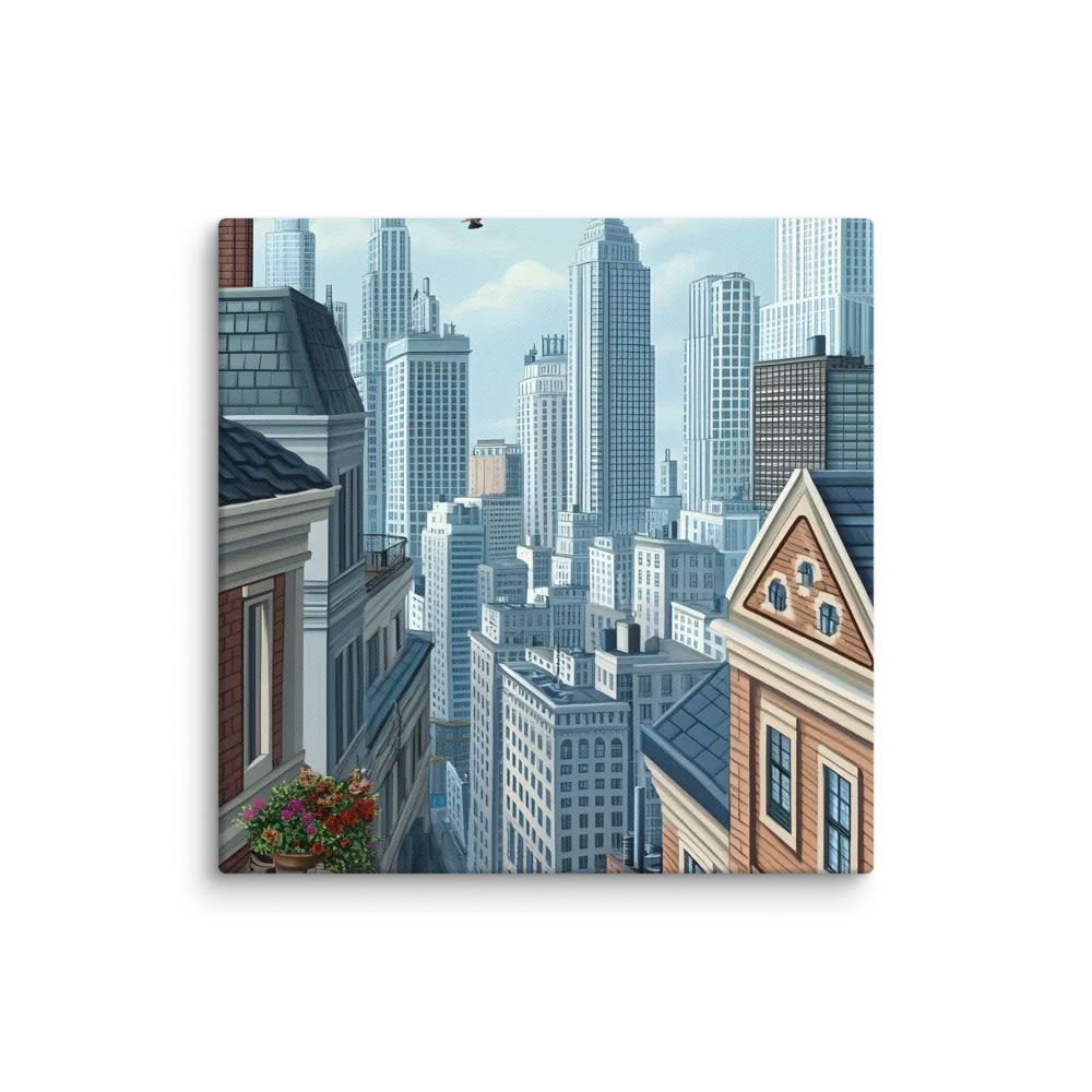 Urban Symphony | Canvas | 10″×10″