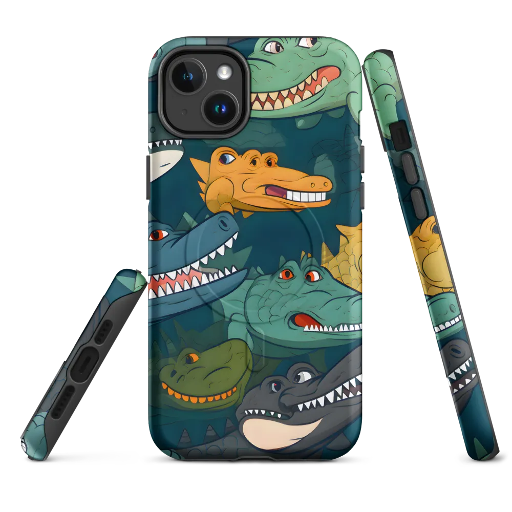 Cheerful Crocodilian Parade