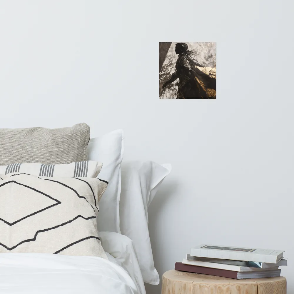 The Silhouette of Valor | Poster | 10″×10″