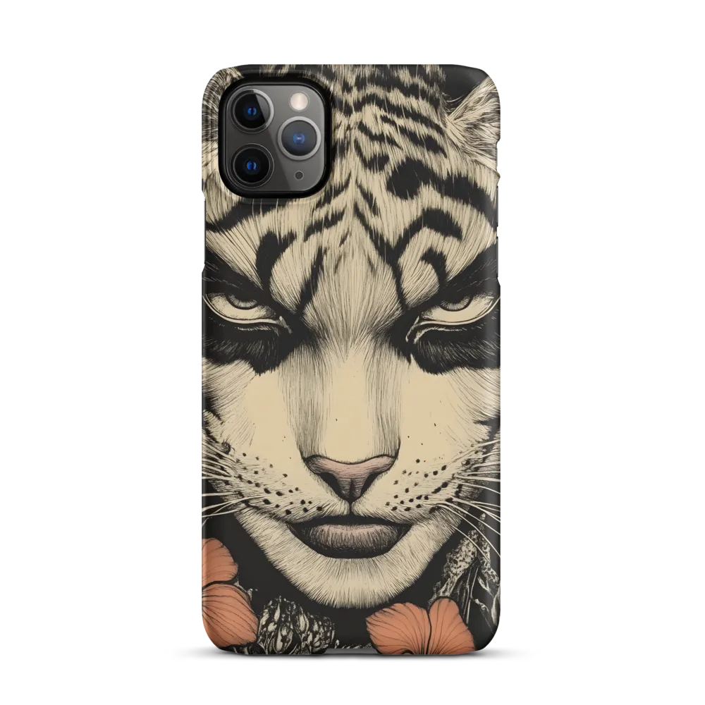Feline Majesty: The Human-Leopard Connection | Phone Case |  11 Pro Max | Snap Case | Matte