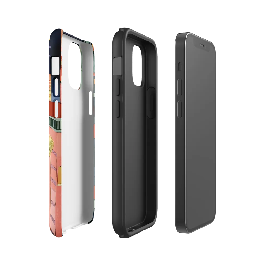Urban Dreamscape: A Pop Art Night | Phone Case |  12 mini | Tough Case | Matte