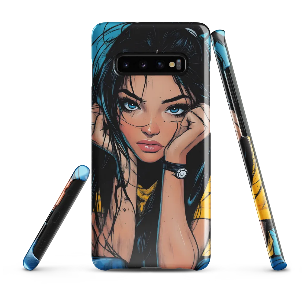 Contemplation in Color | Phone Case |  S10 Plus | Snap Case | Glossy