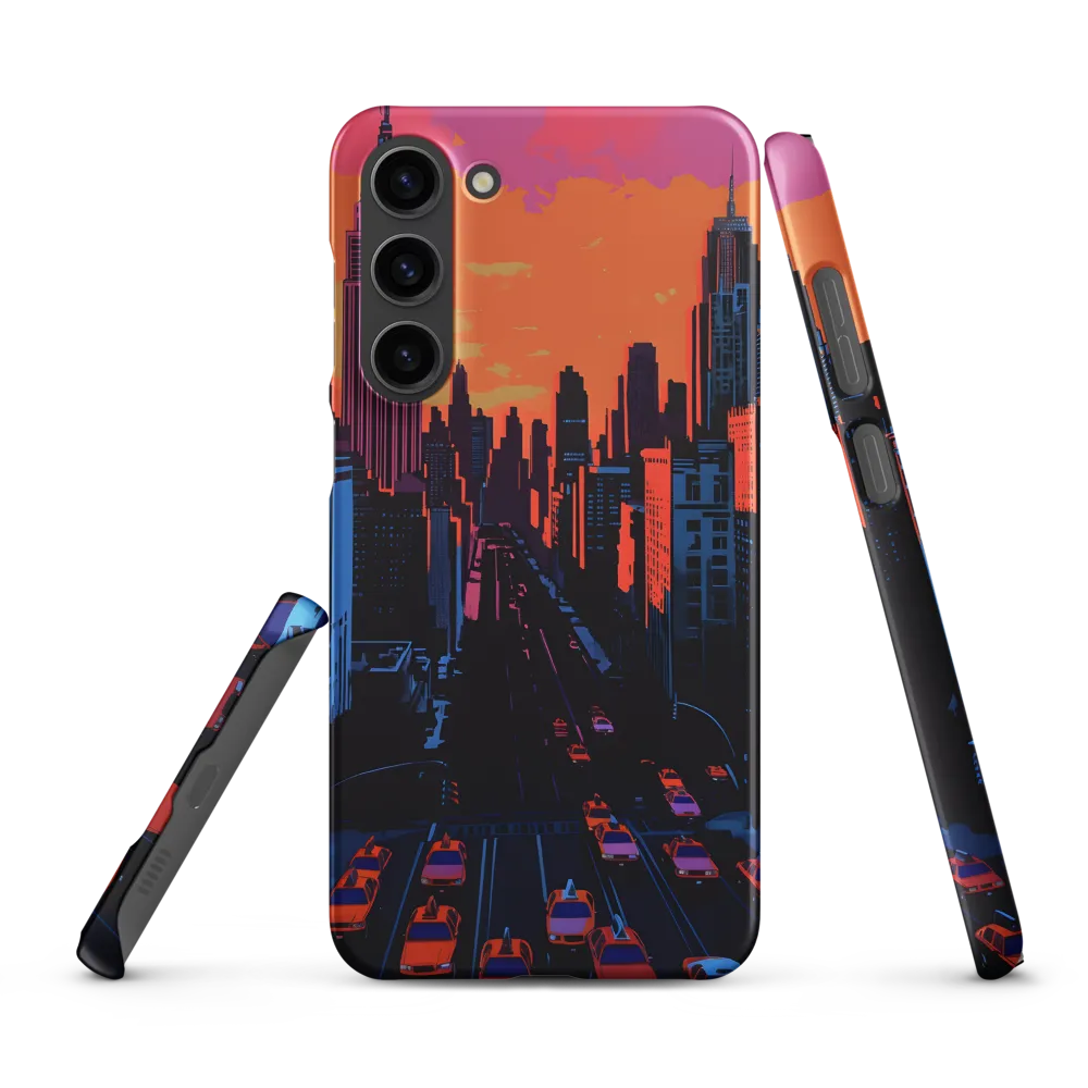 Sunset Over Skyscrapers