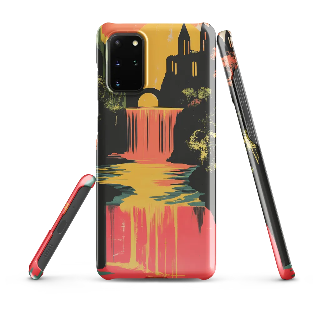 Elysian Echoes: A Surreal Reflections | Phone Case |  S20 Plus | Snap Case | Glossy