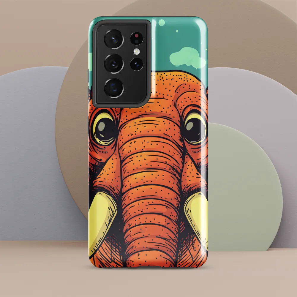 Whimsical Majesty: The Playful Elephant