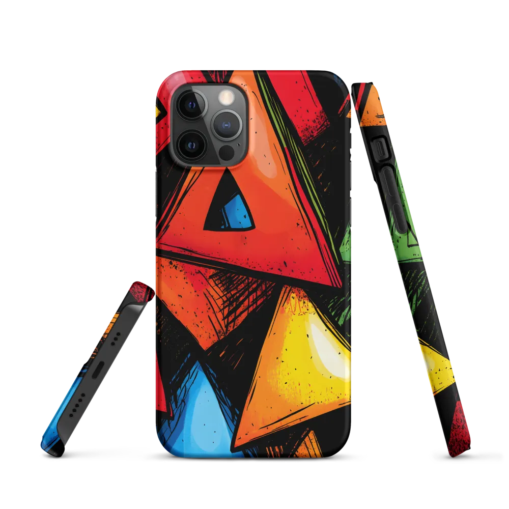 Vibrant Triangles in Abstract Harmony