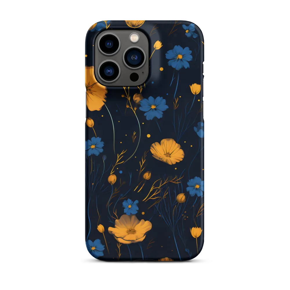 Nocturnal Blossoms | Phone Case |  14 Pro Max | Snap Case | Matte