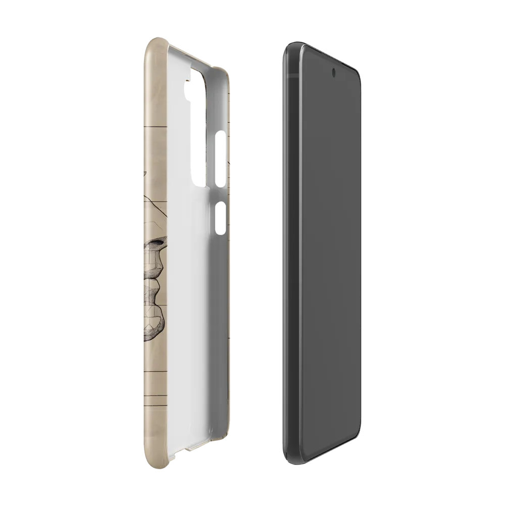 Geometric Reverie | Phone Case |  S21 FE | Snap Case | Glossy