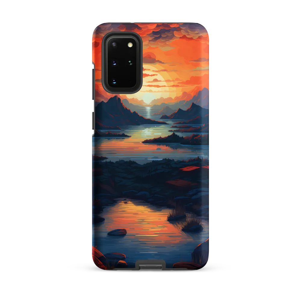 Ethereal Evening: A Digital Dusk