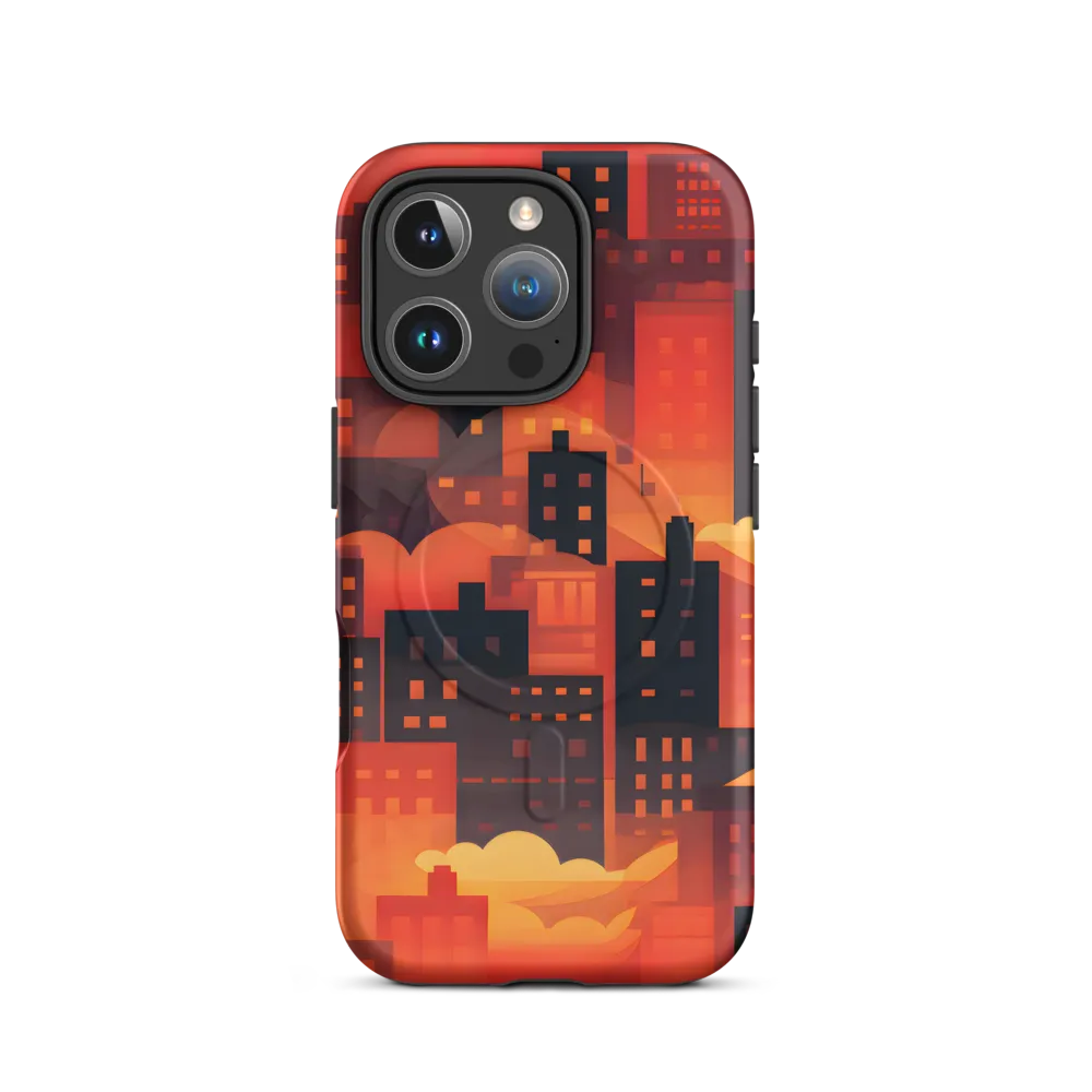 Radiance of the Urban Horizon | Phone Case |  16 Pro | MagSafe® Tough Case | Matte