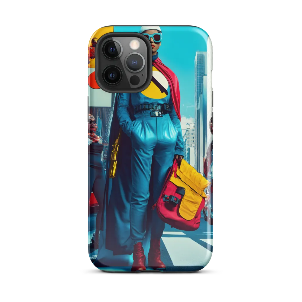 Urban Power: A Superhero's Stance