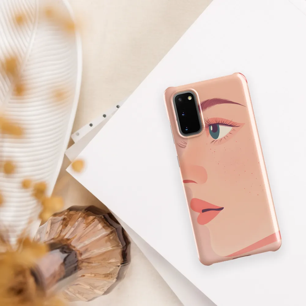 Serenity in Profile | Phone Case |  S20 | Snap Case | Glossy