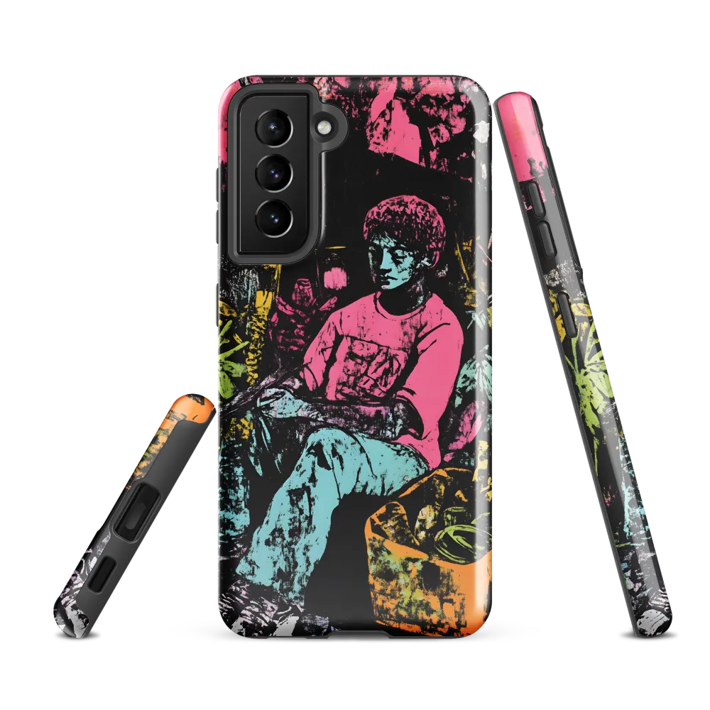 Vibrant Serenity | Phone Case |  S21 FE | Tough Case | Glossy