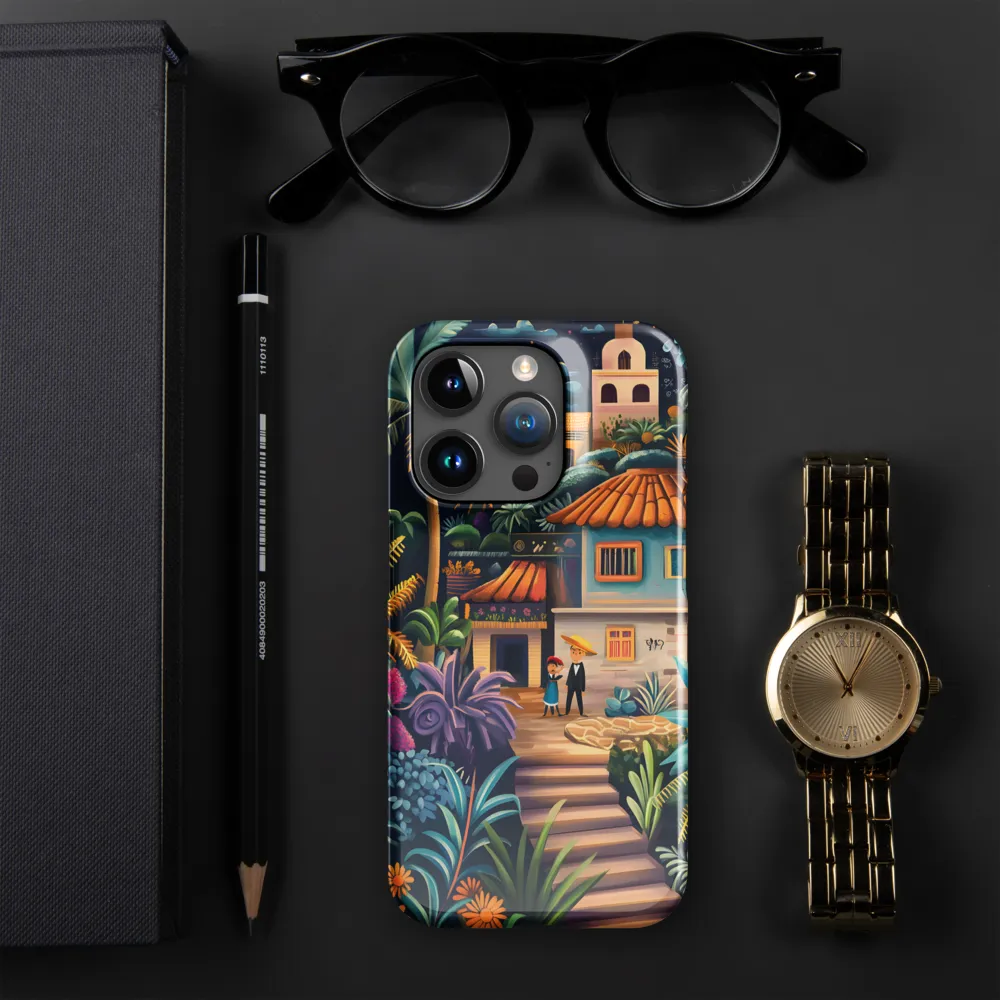 Tropical Reverie | Phone Case |  15 Pro | Snap Case | Glossy
