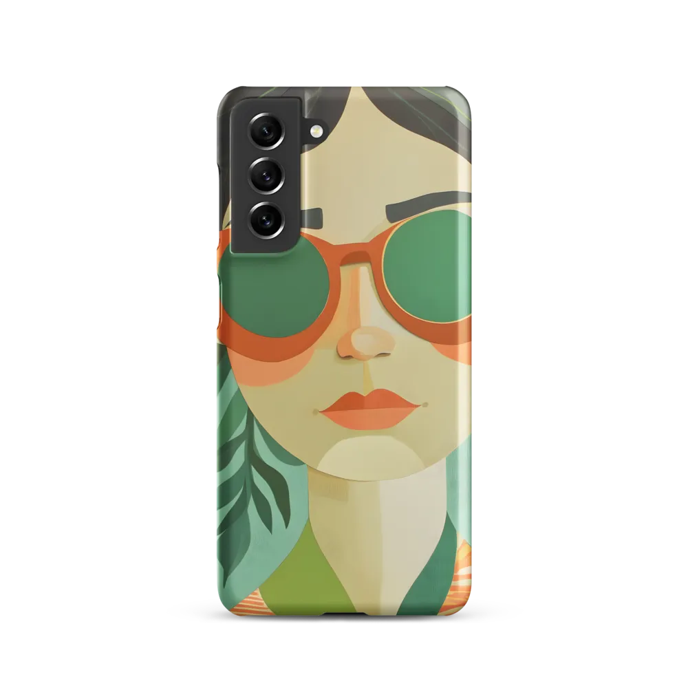 Bold Serenity: A Modern Portrait