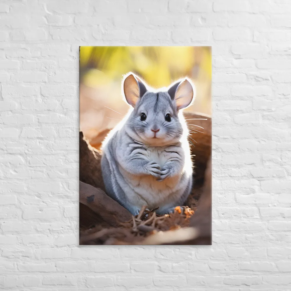Gentle Whispers of Nature: The Chinchilla