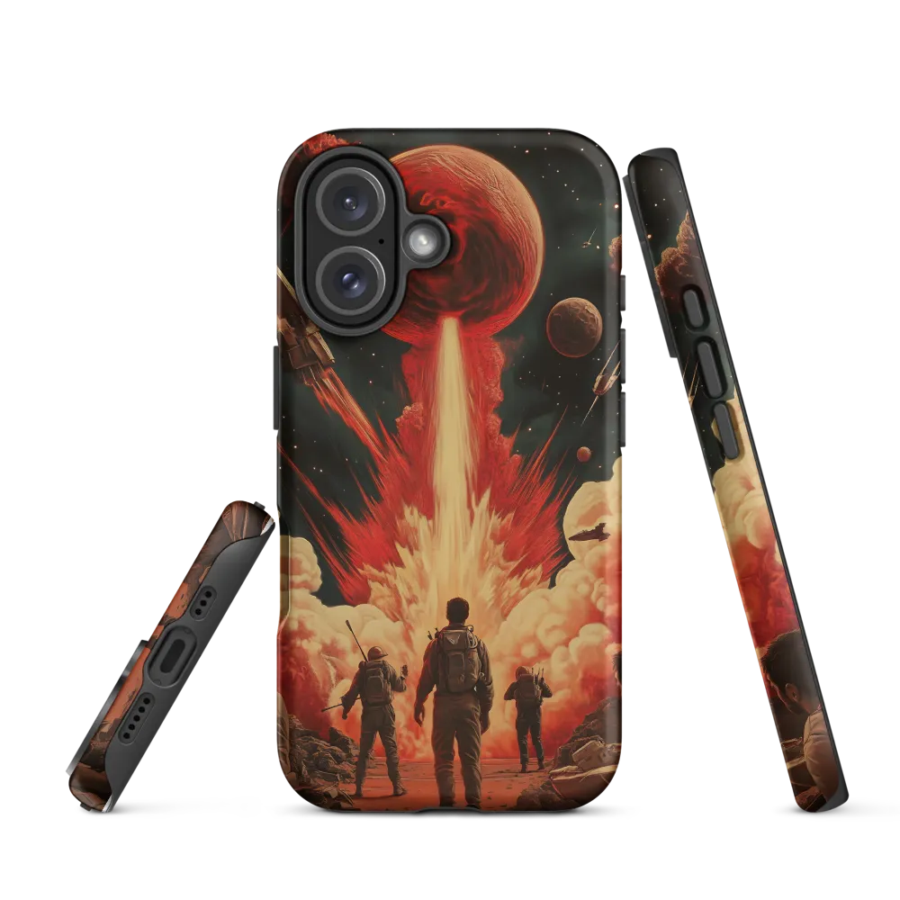 Eruption of the Cosmos | Phone Case