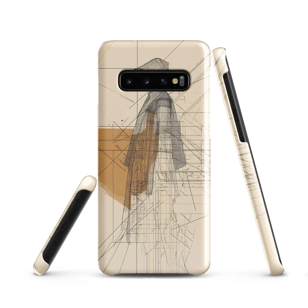 Abstract Profile: A Minimalist Exploration | Phone Case |  S10 | Snap Case | Glossy