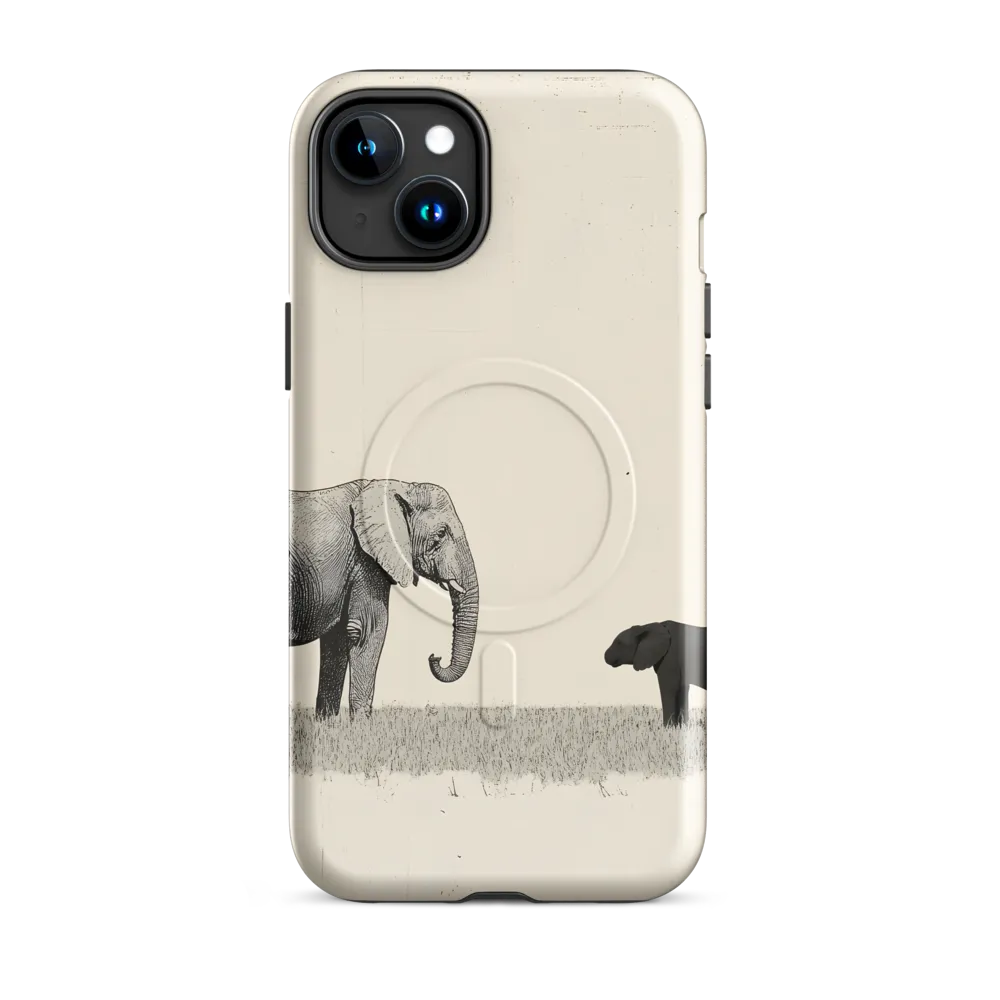 Contrasting Companions | Phone Case |  15 Plus | MagSafe® Tough Case | Glossy