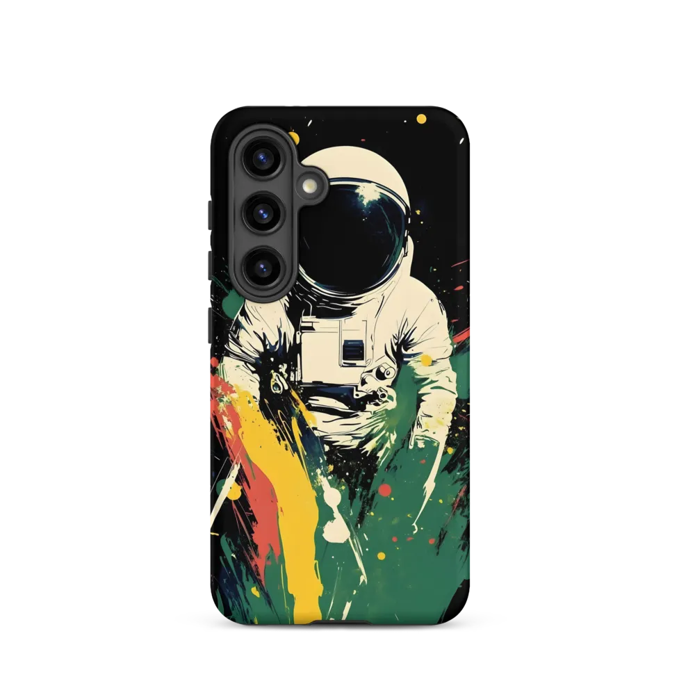 Cosmic Splash: The Astronaut's Journey