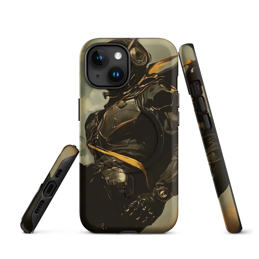 Ethereal Explorer: The Enigmatic Astronaut | Phone Case |  15 | MagSafe® Tough Case | Matte