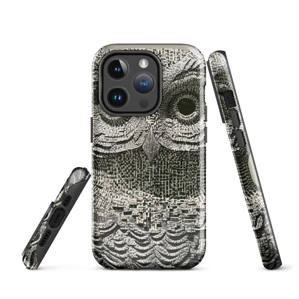 Intricate Owl of Textures