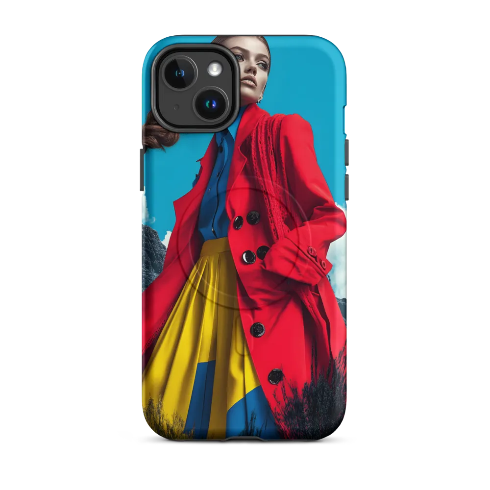 Vibrant Elegance | Phone Case |  14 Plus | MagSafe® Tough Case | Matte
