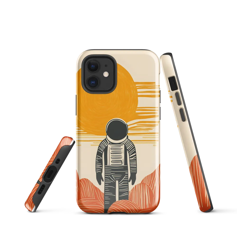 Contemplation on a Distant World | Phone Case |  12 mini | Tough Case | Glossy