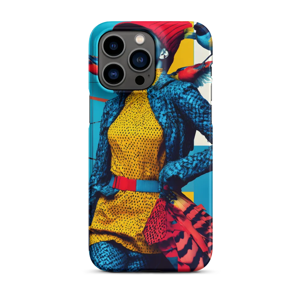 Vibrant Fusion of Nature and Fashion