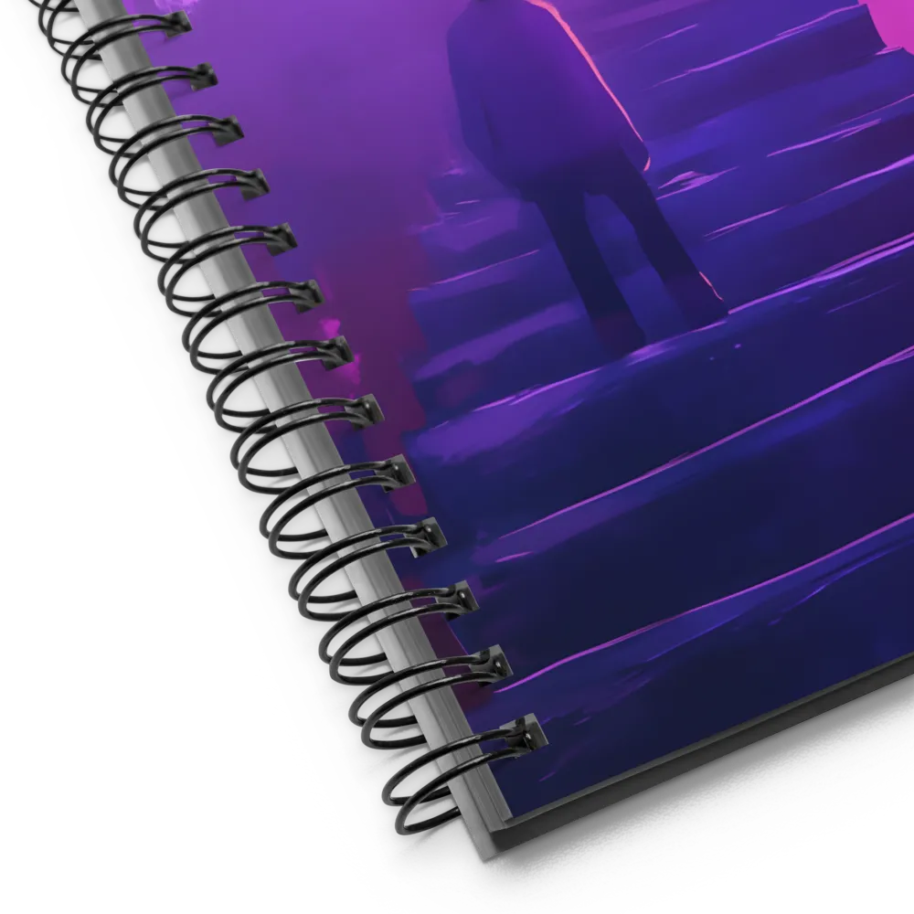 Descending into Mystery | Spiral Notebook